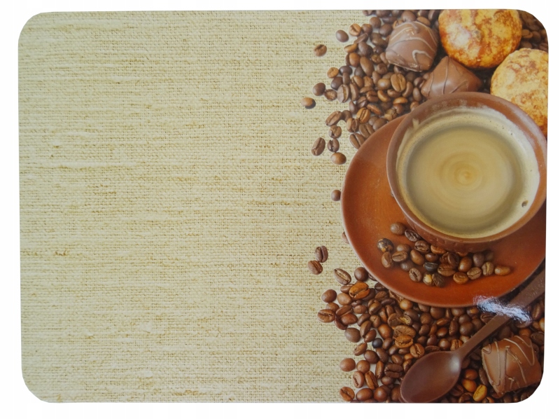 

Podkładka Kuchenna Mata Na Stół Lamin ziarna kawy