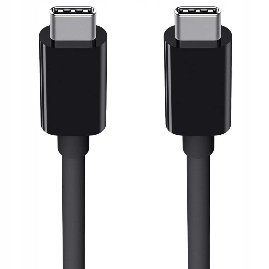 KABEL USB-C TYPE-C 2 metry FAST CHARGING Kolor czarny