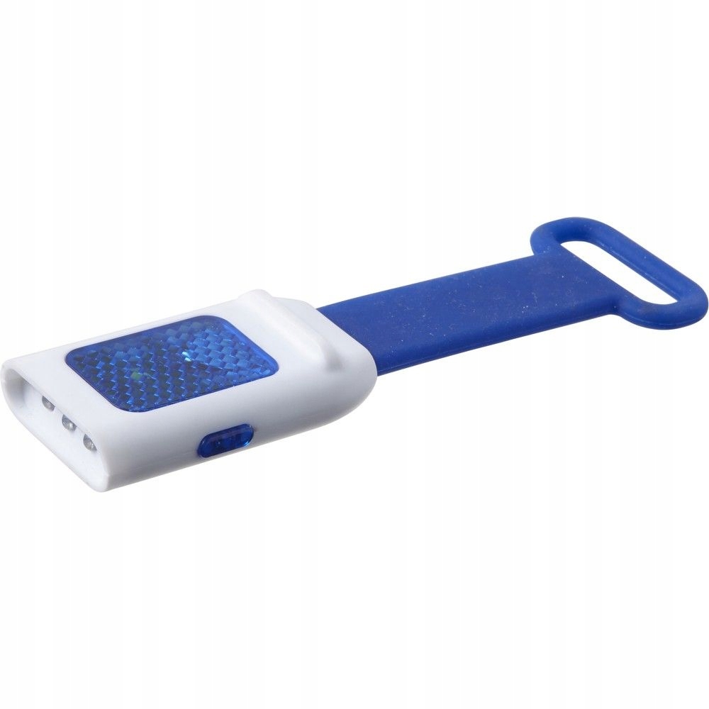 Lampka rowerowa LED z paskiem do mocowania