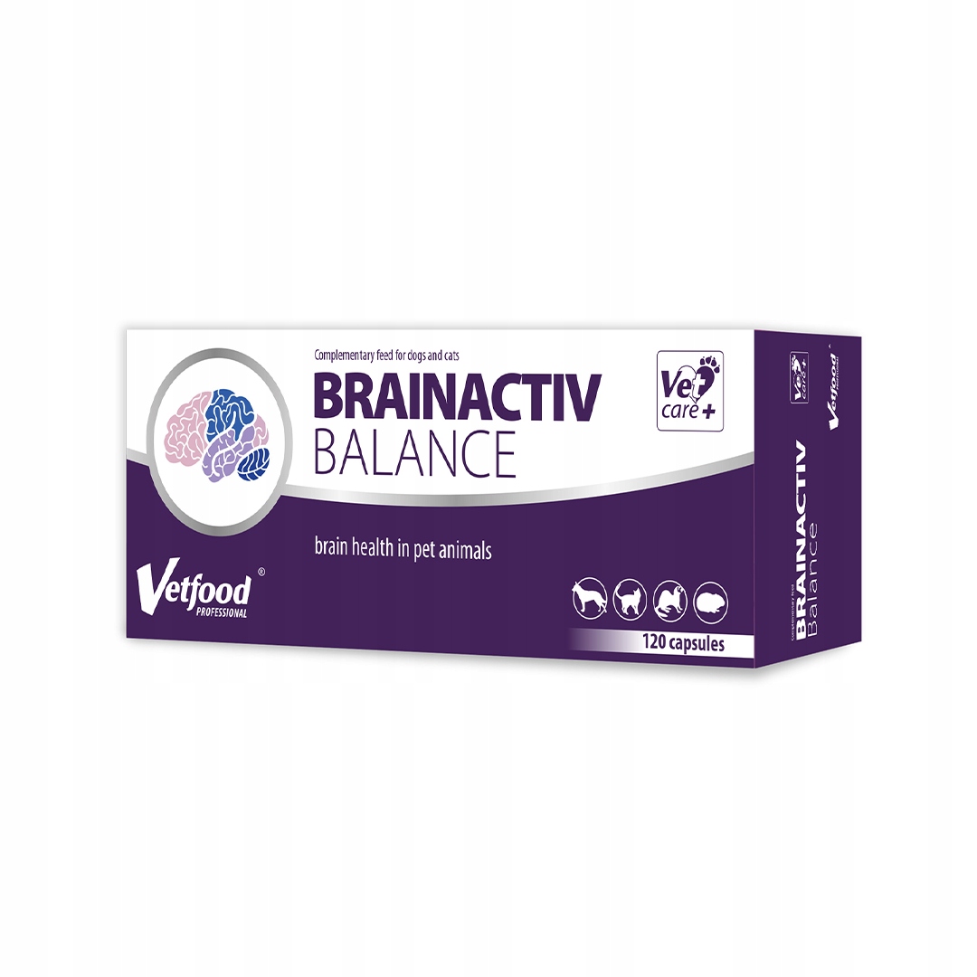 Levně Brainactiv Balance zlepšuje funkci nervového systému 120 kapslí Vetfood