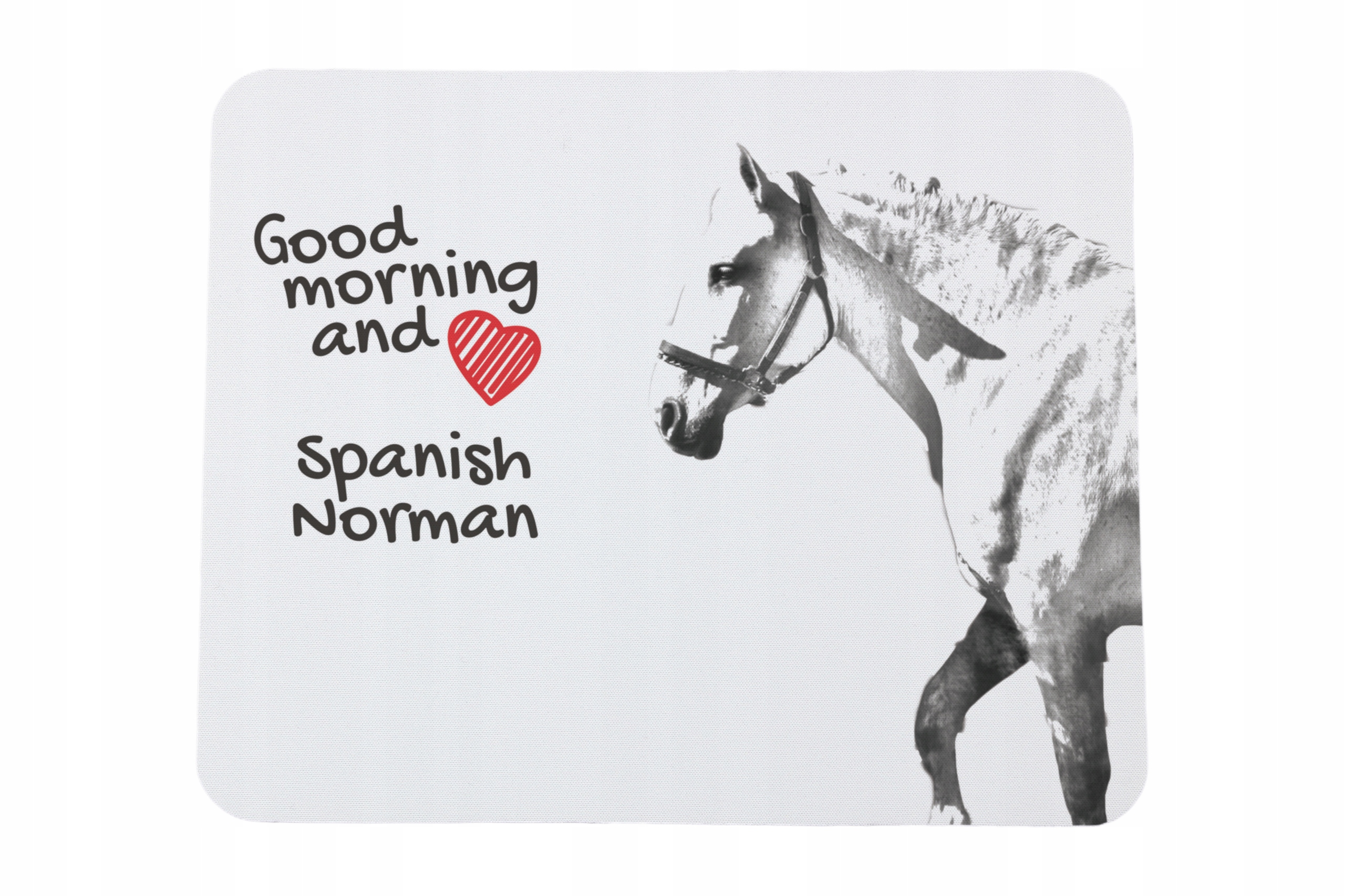 Hiszpański normański podkładka pod myszkę z nadrukiem, personalizowana po