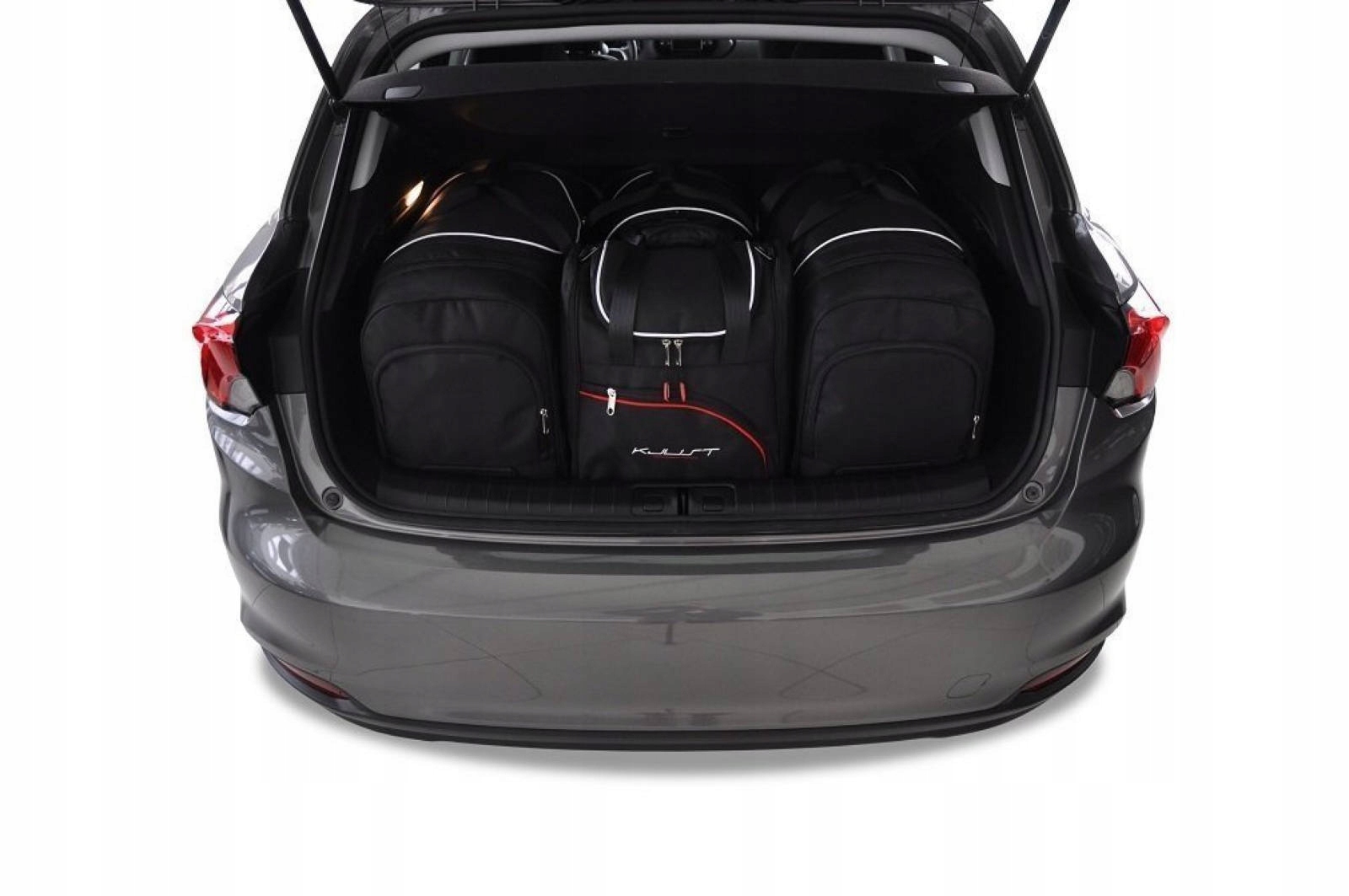 J&j Automotive Sada 4ks cestovných tašiek Sport pre Fiat Tipo Hatchback 20