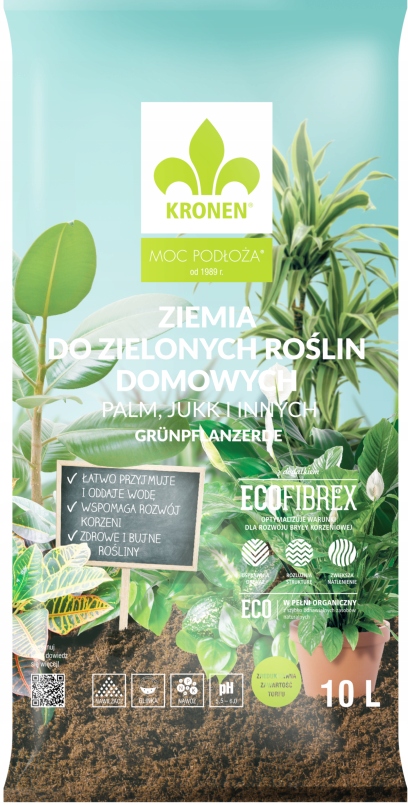 

Ziemia uprawna do roślin domowych 5,5-6,0 pH 10l