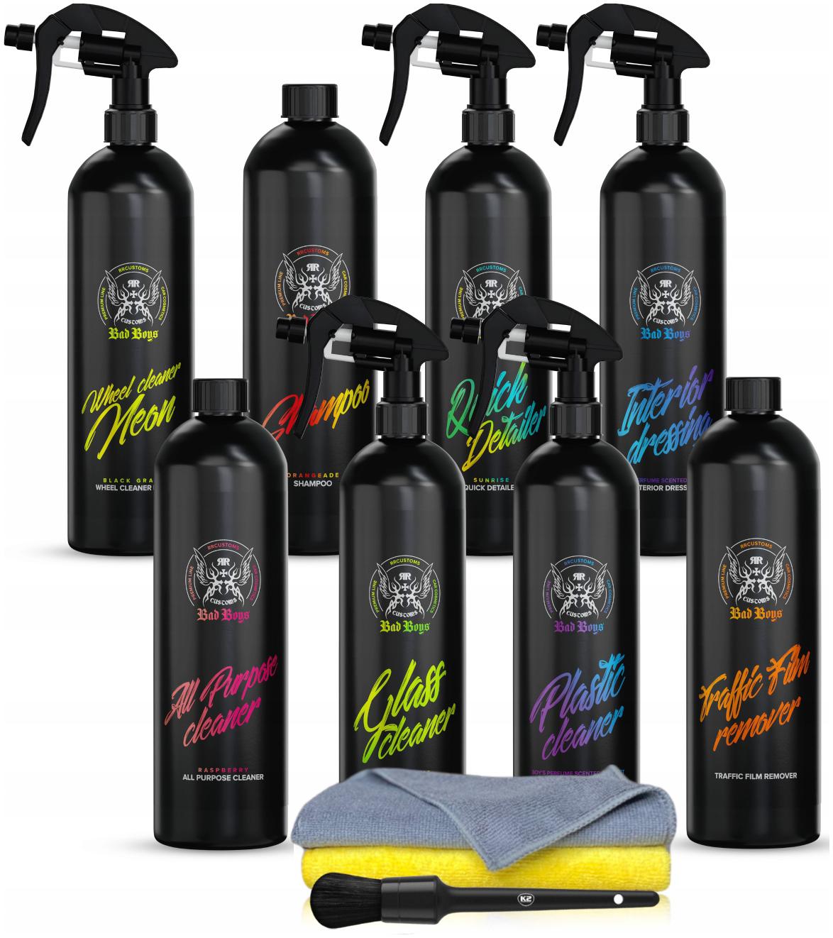 RR Customs RRC Bad Boys Mega Zestaw Kosmetyków Do Auta Detailing Prezent