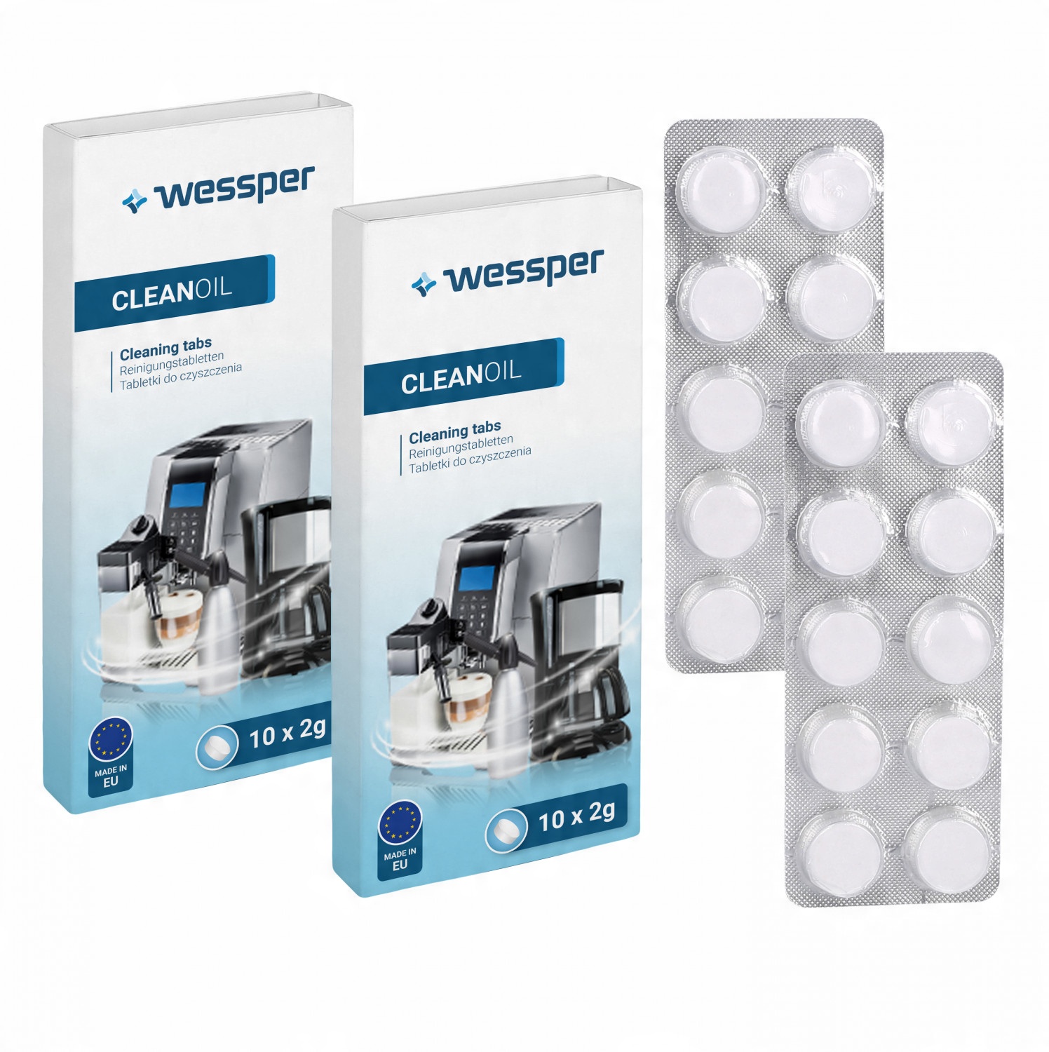 

2x Tabletki czyszczące do ekspresu Krups Jura