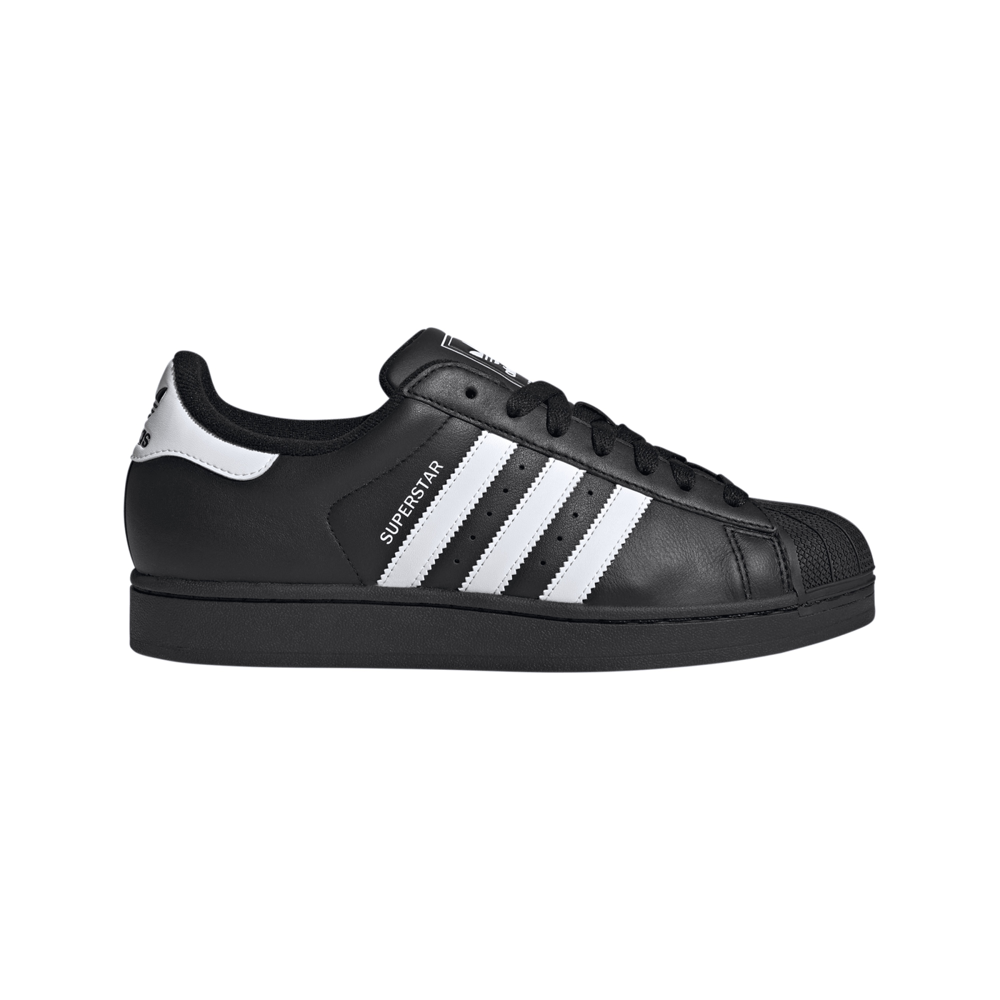Pánské sportovní boty adidas Superstar JI0079 kožené černé pohodlné velikost 45 1/3