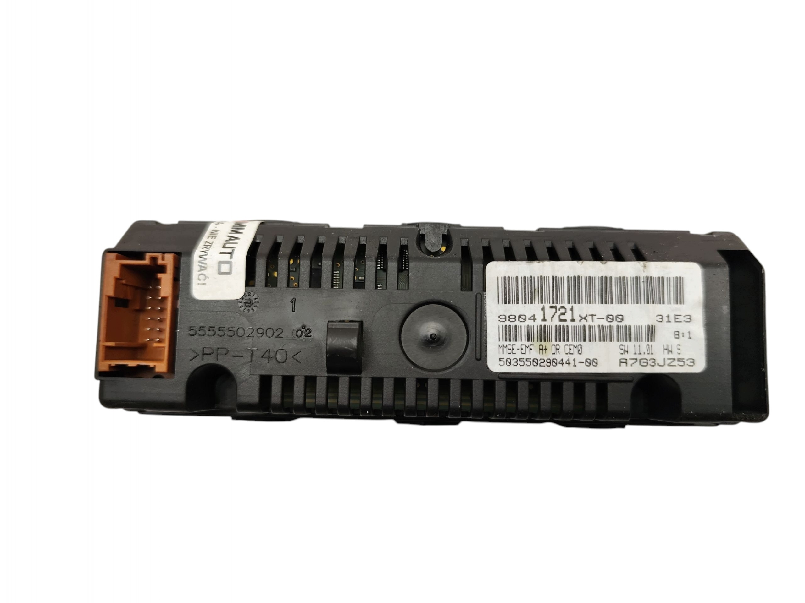 display CITROEN C3 II LIFT (2013-2016) 98041721XT