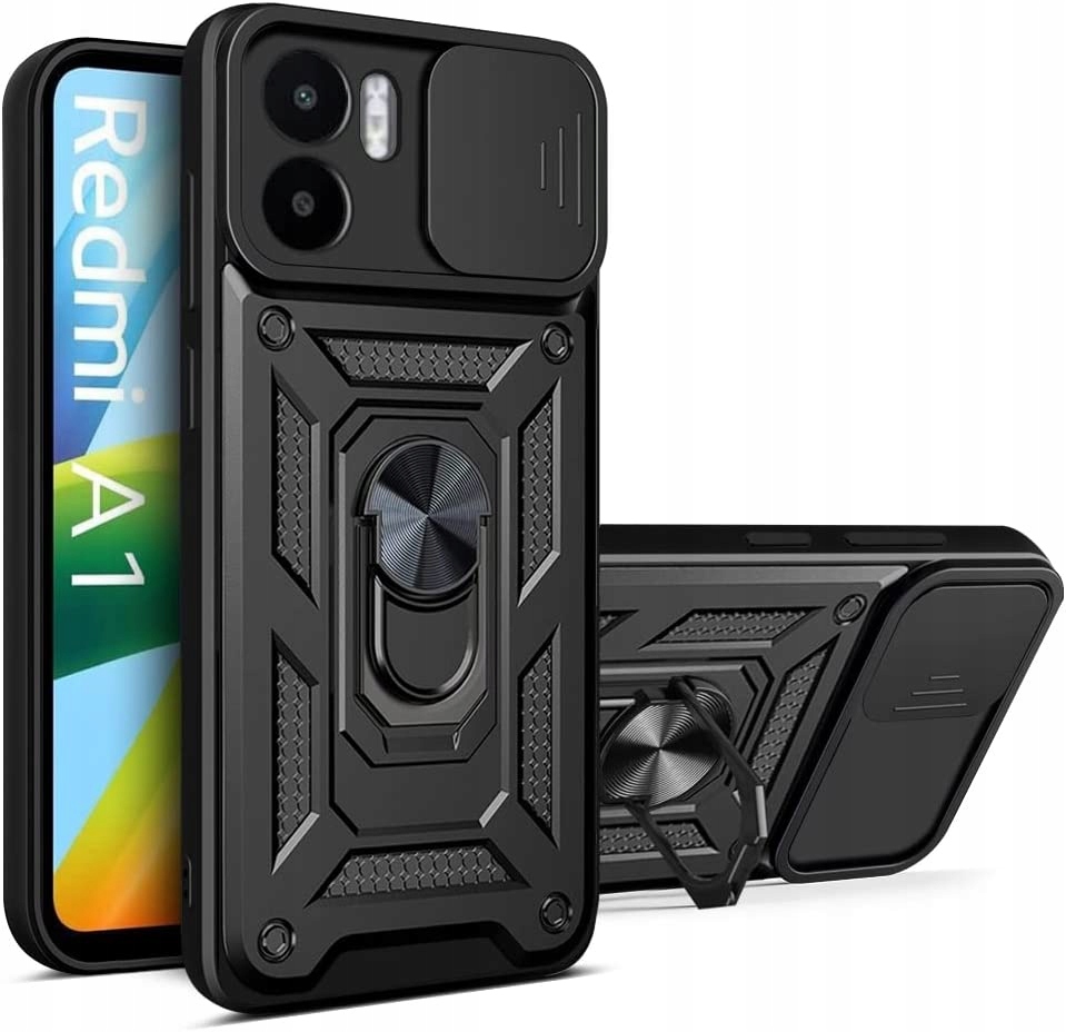 

Etui do Xiaomi Redmi A1 Defender Slide +szkło 9H