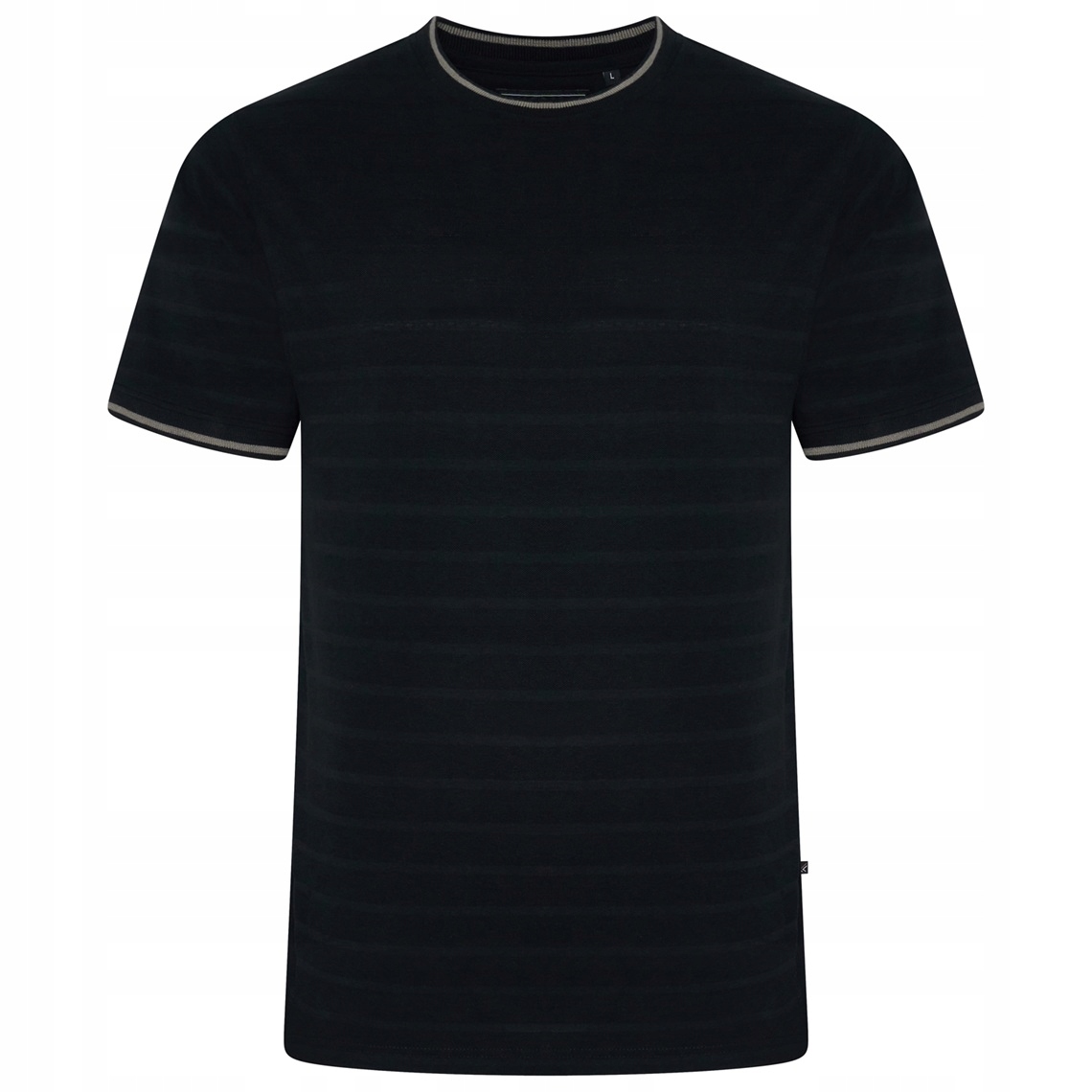 Tričko Pánské Elegantní Černé tričko Kam Velké velikosti 3XL