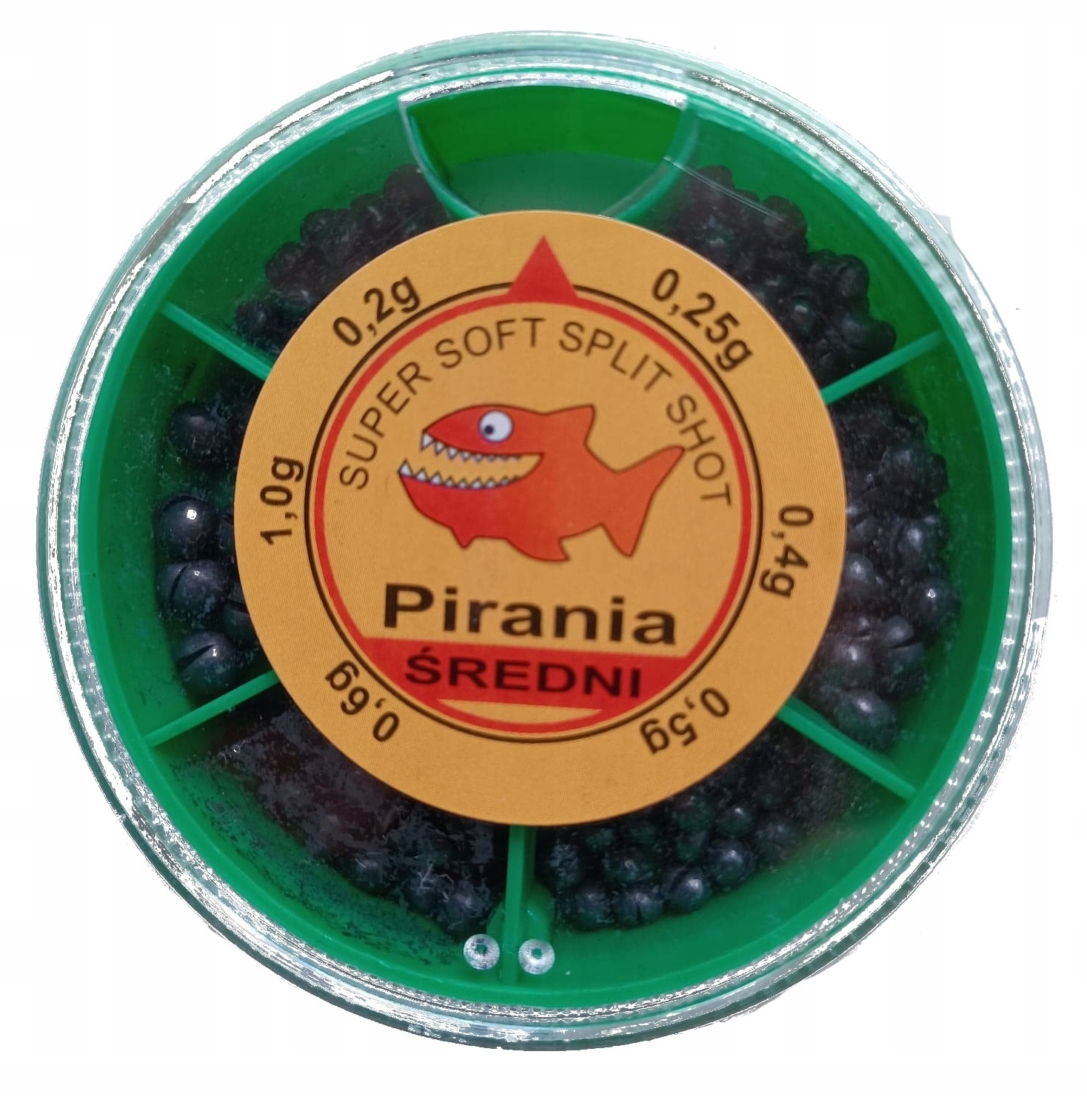 ŚRUCINA CIĘŻARKI OŁÓW WĘDKARSKA 100g ŚREDNIA