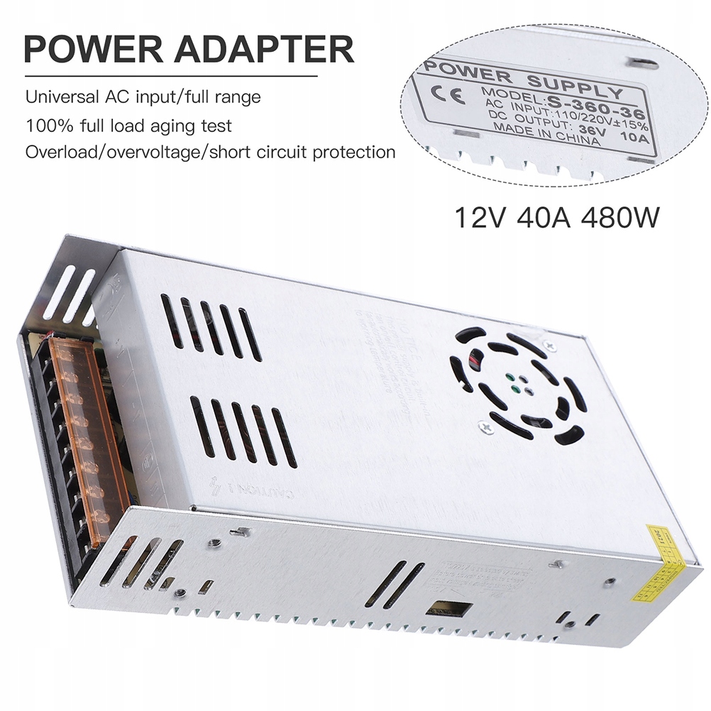 Ga-POWER ADAPTER SWITCHING SUPPLY OUTDOOR DRIVER Producent części ABE