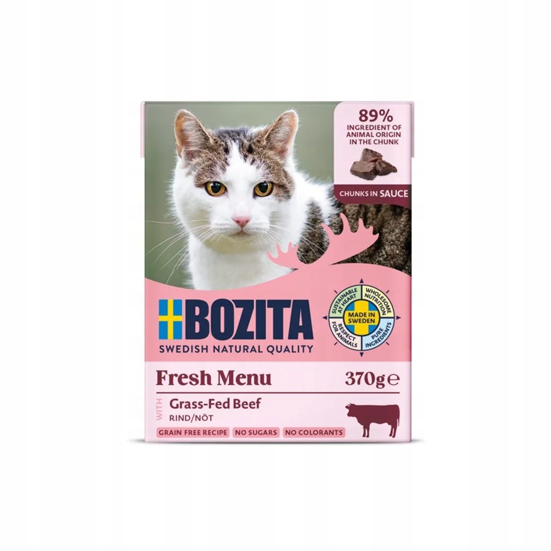 Bozita Masové kousky s hovězím masem v omáčce 370 g