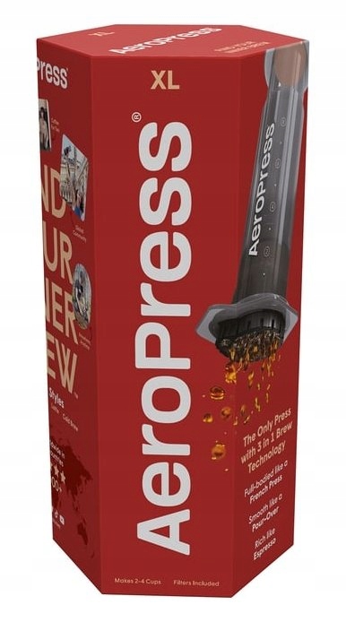 AeroPress XL Sada Kávovar filtry