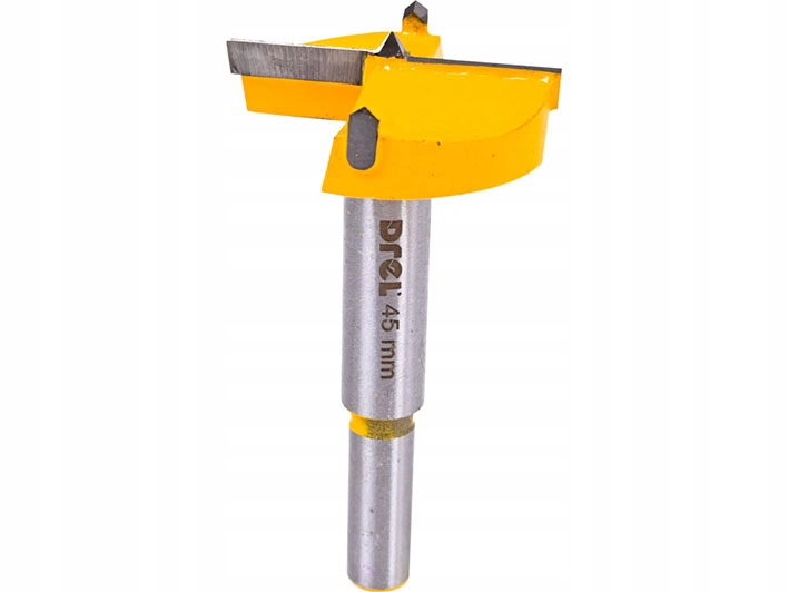 FREZ Z WIDIĄ OTWORNICA POD PUSZKI ZAWIASY 45 mm