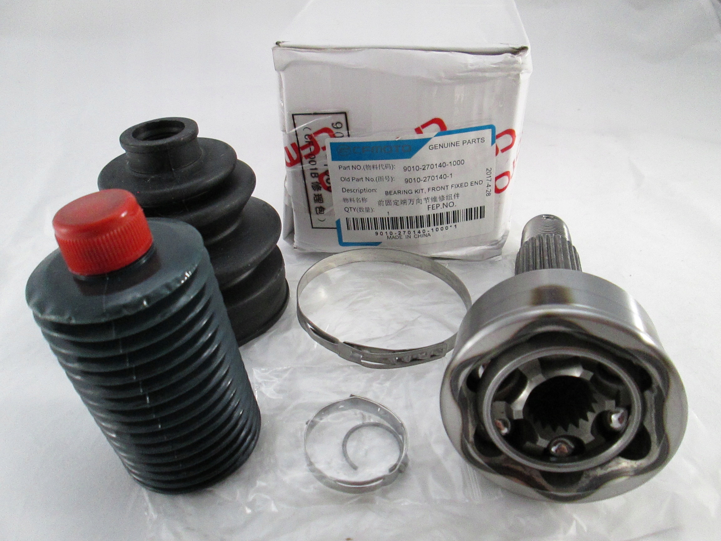 Vnější kloub přední zadní Cfmoto 520 625 1000 19 fréz 9AW2-2801A0