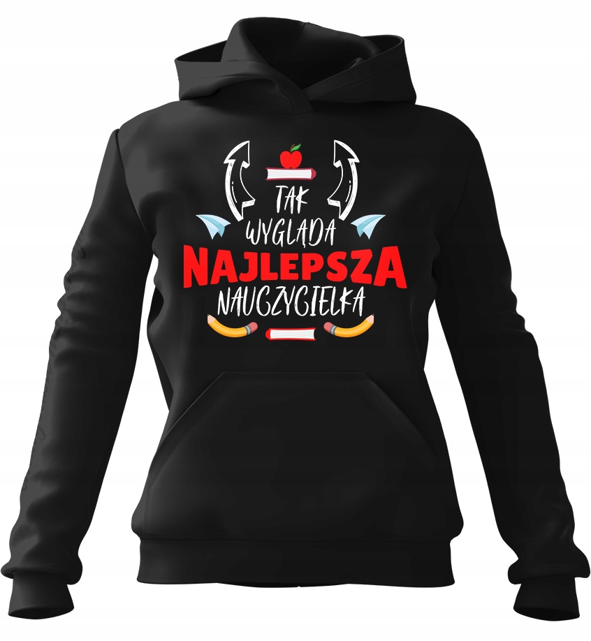 Takhle vypadá nejlepší učitel, s kapucí Mikina Black M