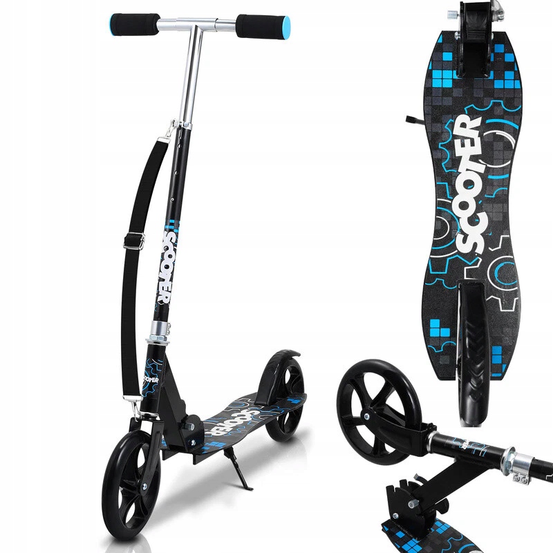 Hulajnoga dziecięca dla Dzieci Duże koła 200mm składan Regulowana Klasyczna