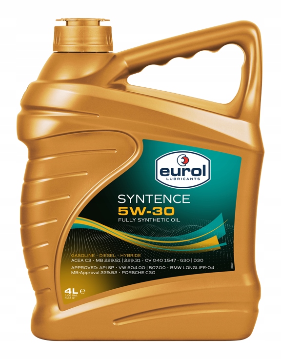 

Eurol Syntence 5W30 4L Vw 504.00/507.00