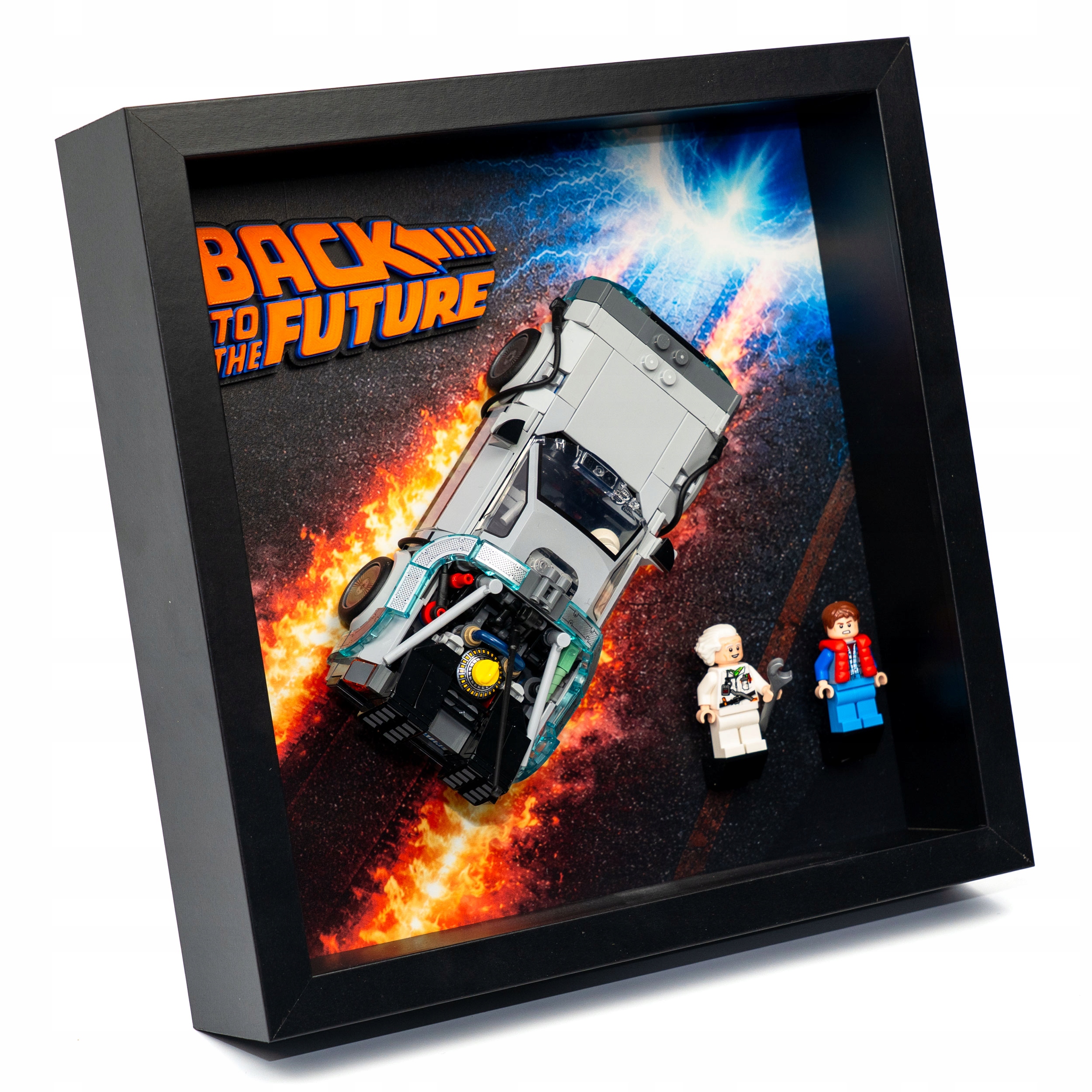 Ramka Lego 77256 Speed Champions Wehikuł czasu z Powrót do przyszłości