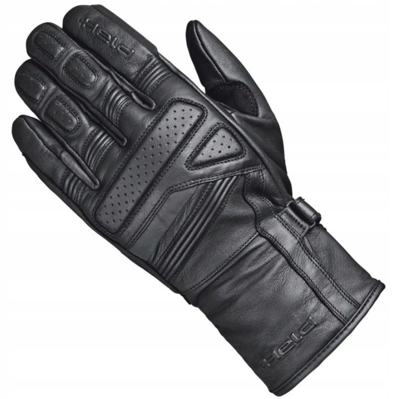 Kožené Rukavice Motocyklové Held Sparrow II Čierne 9