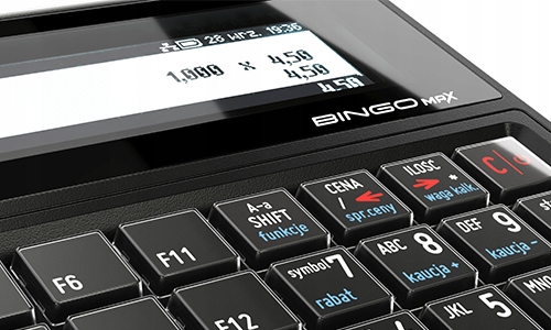 POSNET BINGO MAX ONLINE RJ DOSKONAŁA KASA FISKALNA Producent Posnet