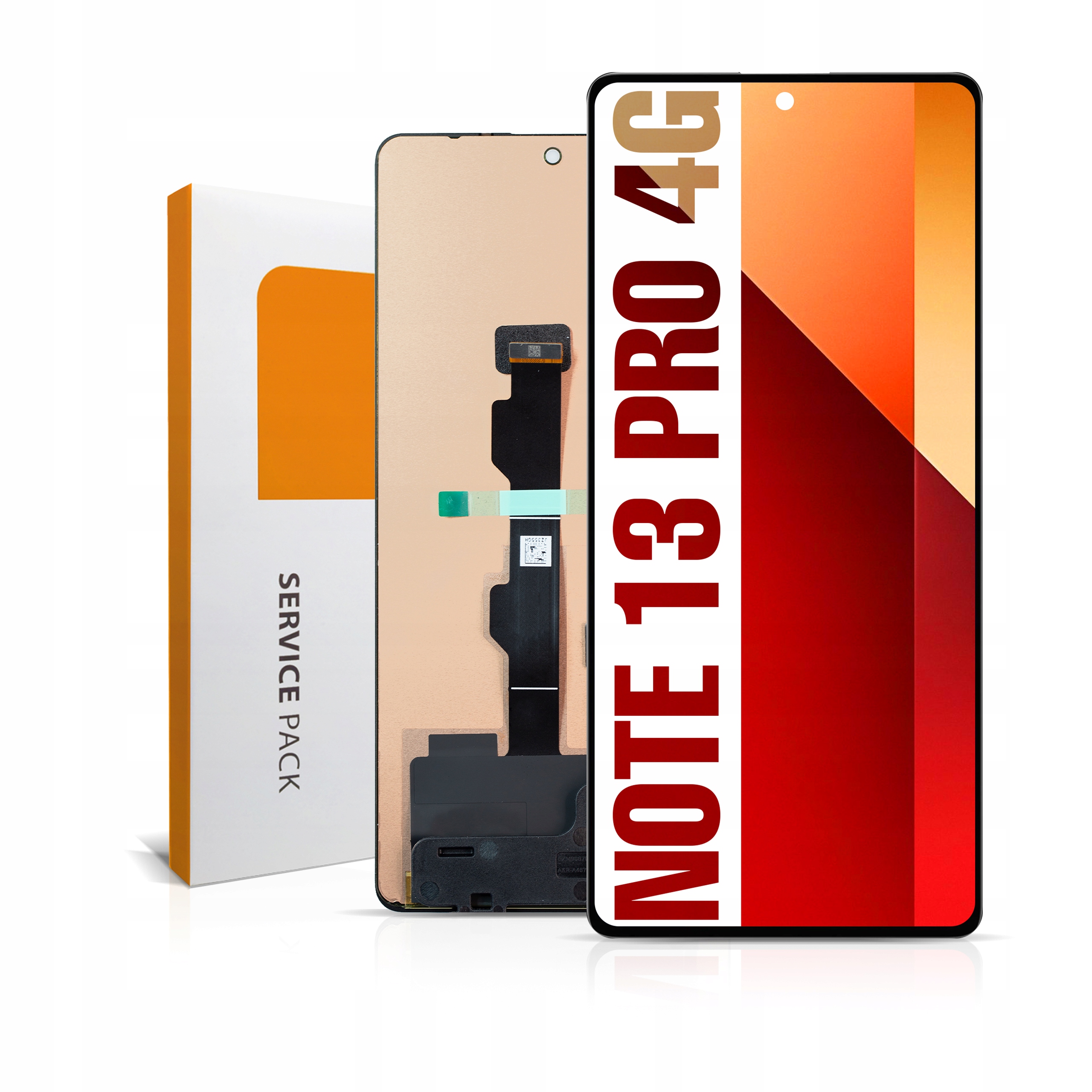 23117RA68G LCD pre Note 13 Pro 4G Service Pack Matrica Originál Zila