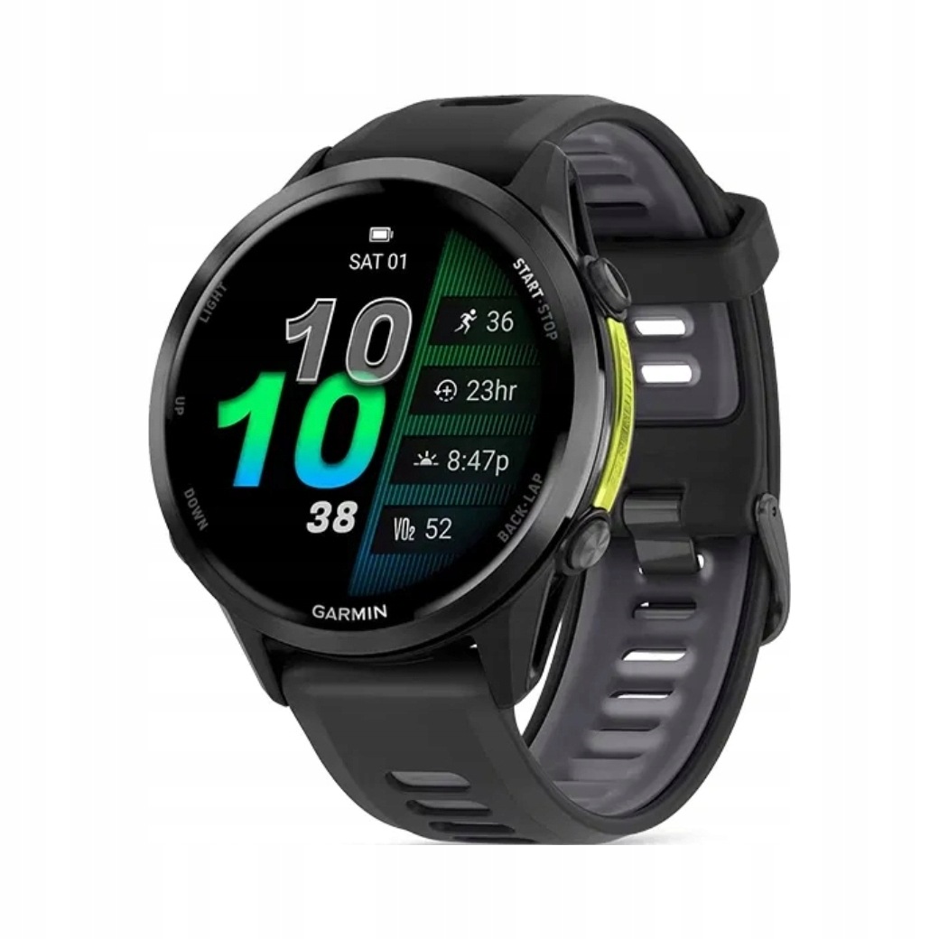 Garmin Forerunner 970 1,4" Amoled 454 x 454 px Černá, Žlutá