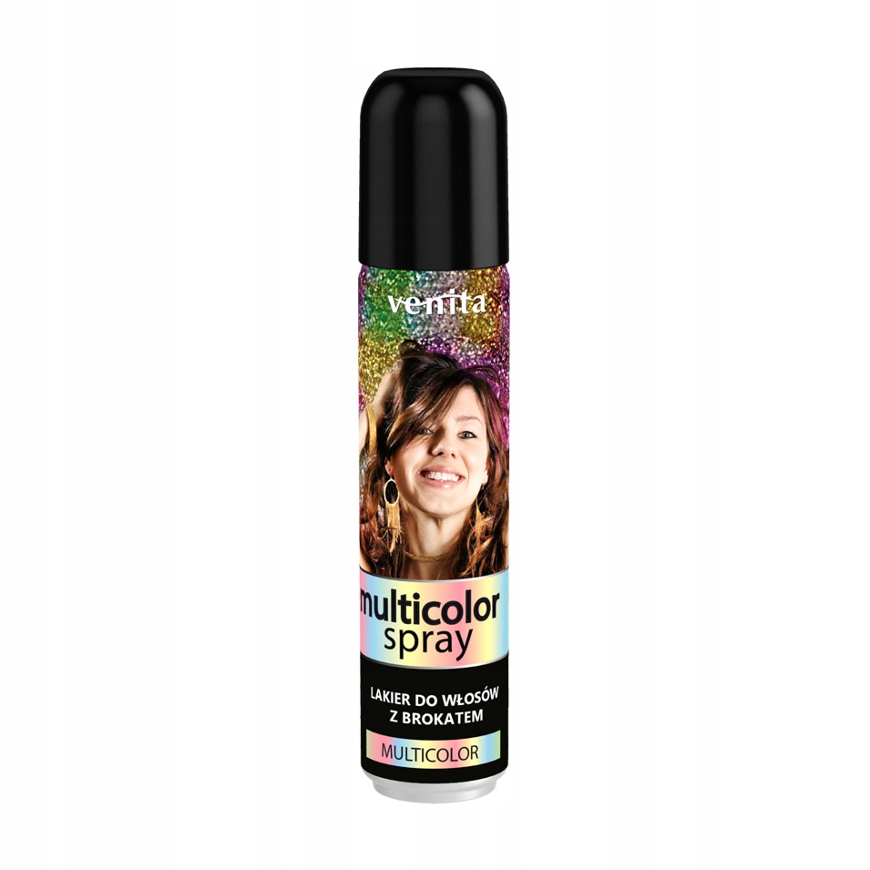 

Venita Lakier do włosów z brokatem multicolor