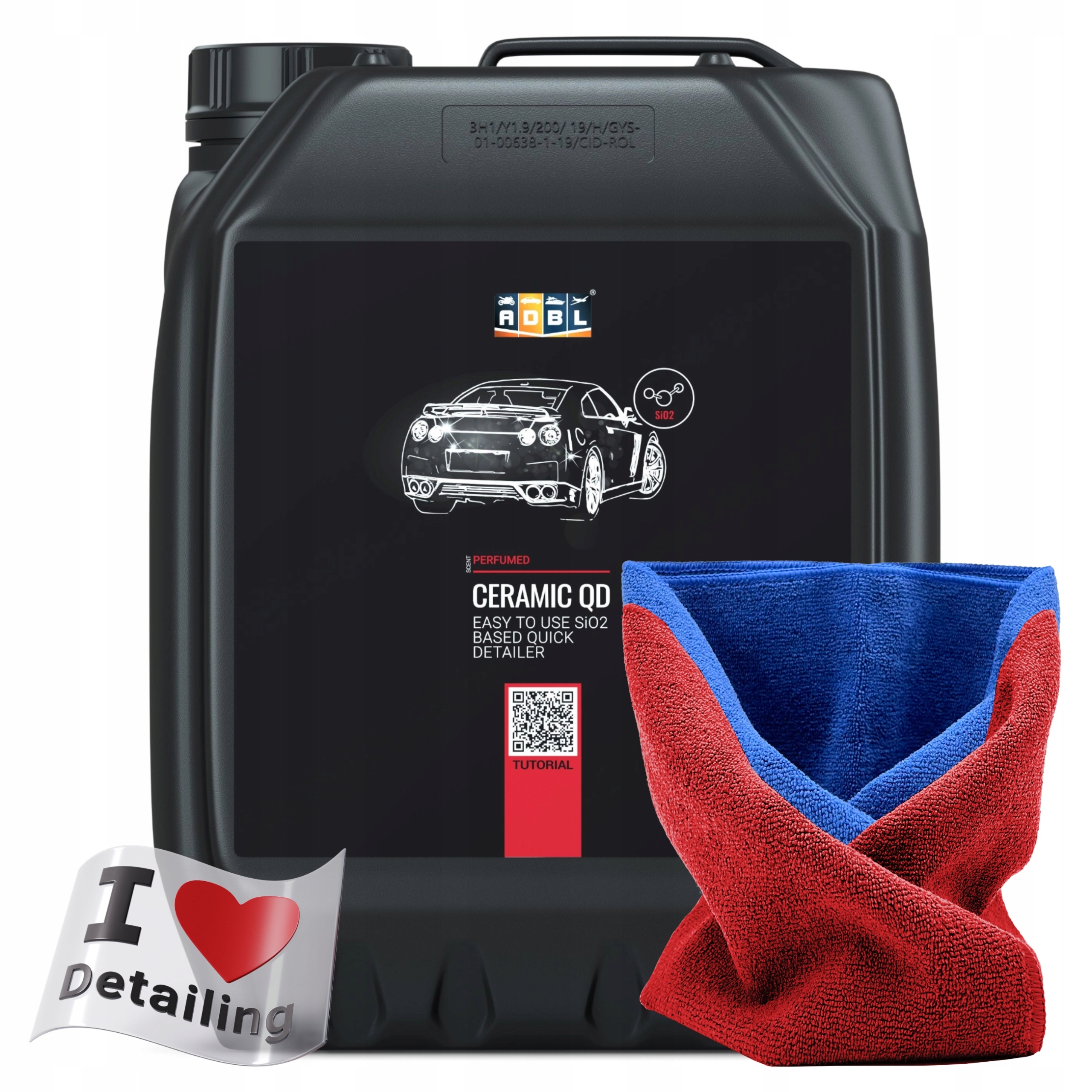 Adbl Ceramic Qd 5L Quick Detailer na lakovanie automobilov, detailná ochrana Sio2
