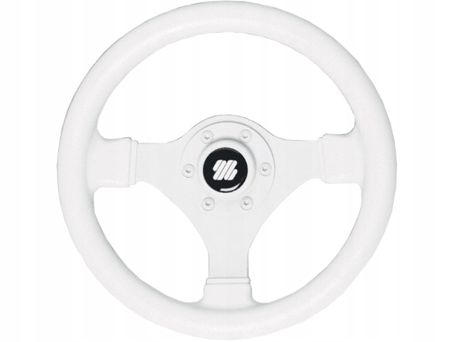 KIEROWNICA 3-RAMIENNA BIAŁA 280MM DO ŁODZI/JACHTU