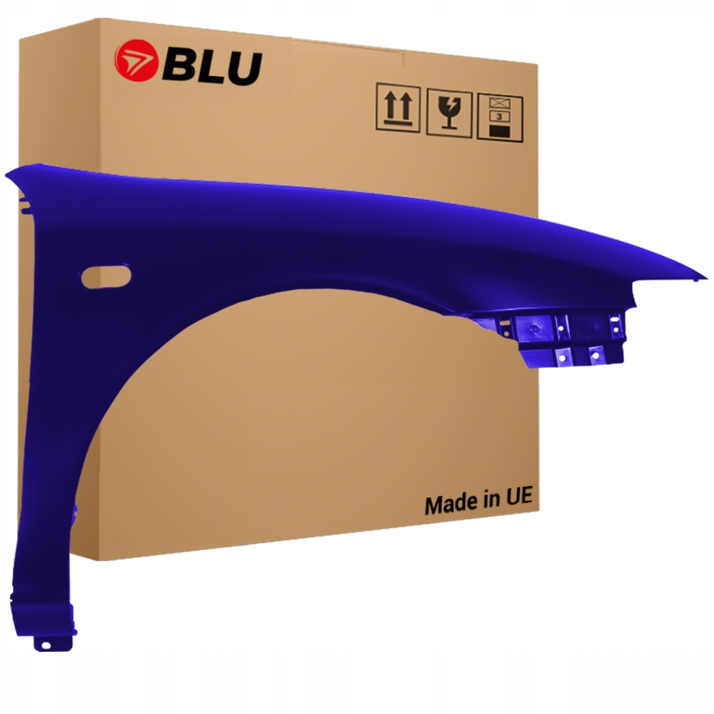 Blu Blatník Seat Toledo II 2 LB5N pravý modrý 99-04 přední IndigoBlau
