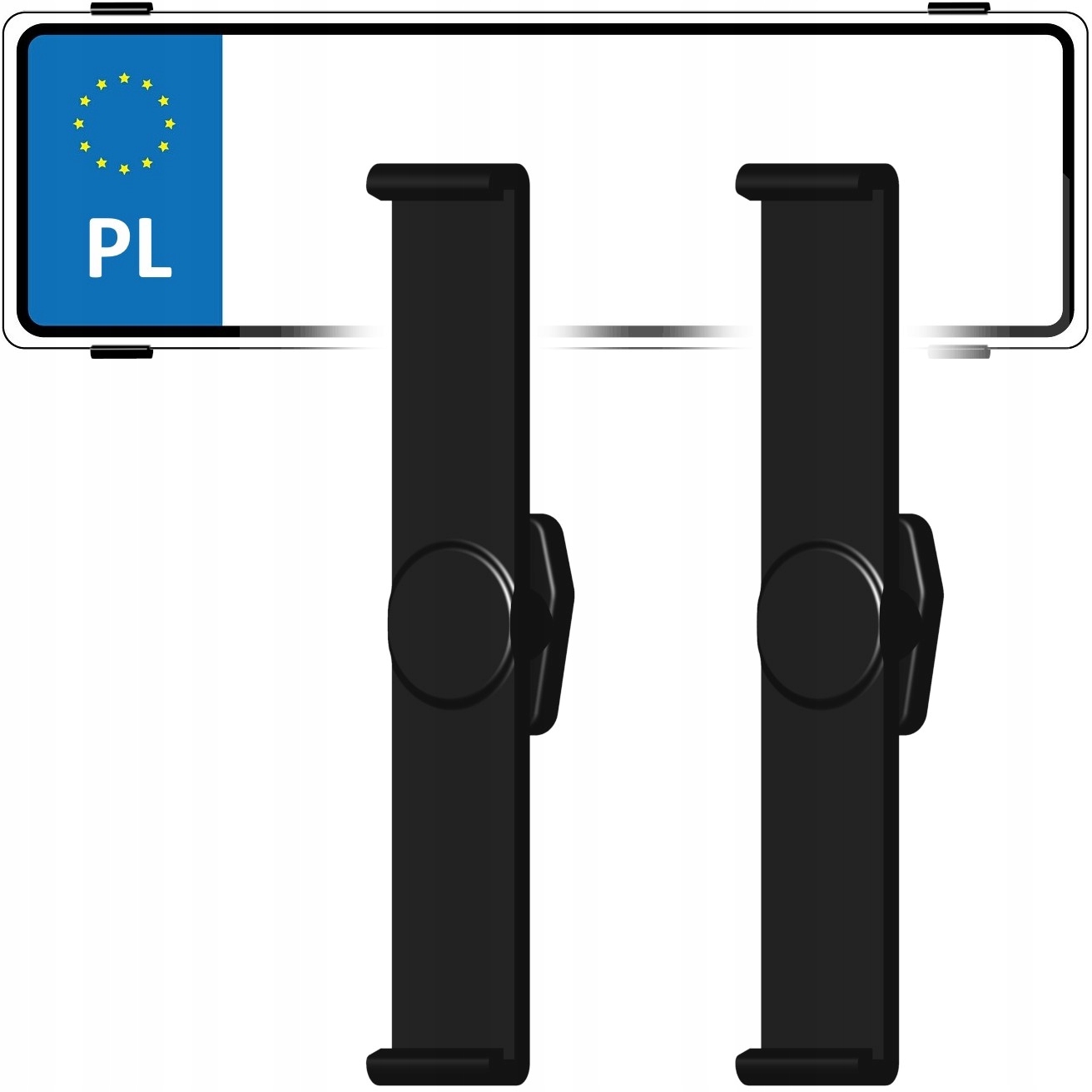 Bezramkowe Uchwyty Ramki Do Rejestracji Mocowanie Grill Auta Lexus Rcf Gs F