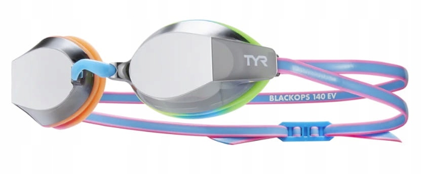 Okulary pływackie juniorskie Tyr BlackOps 140 Ev lustrzane 390