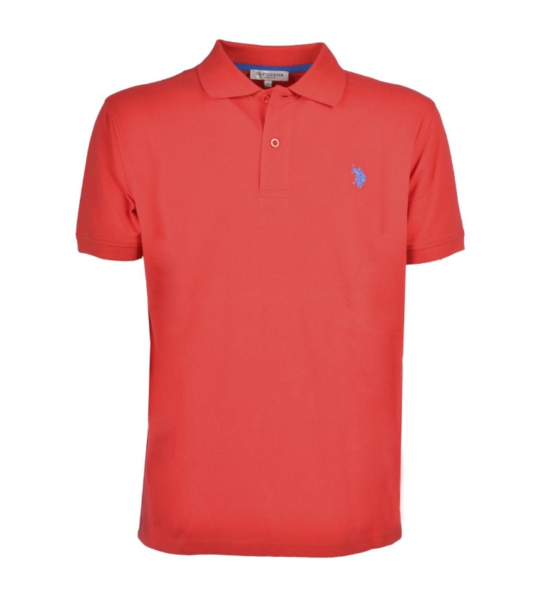 U.s. Polo Assn. pánská polokošile červená, velikost XL