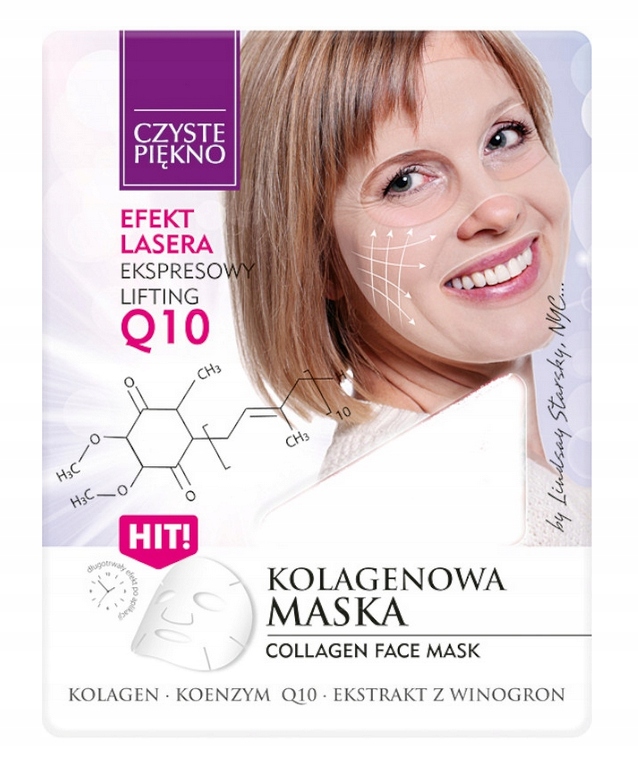 

Czyste Piękno maska kolagenowa Q10