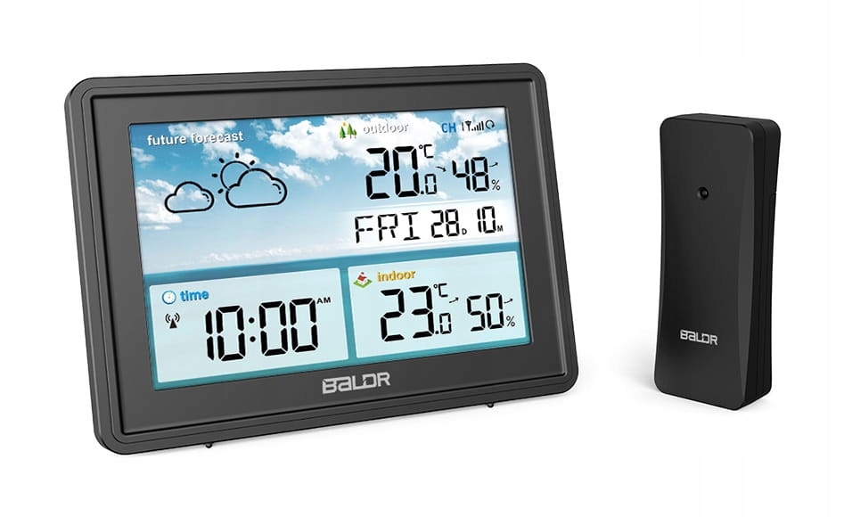 Meteorologická stanice Alarmový senzor Baldr B359BL-R