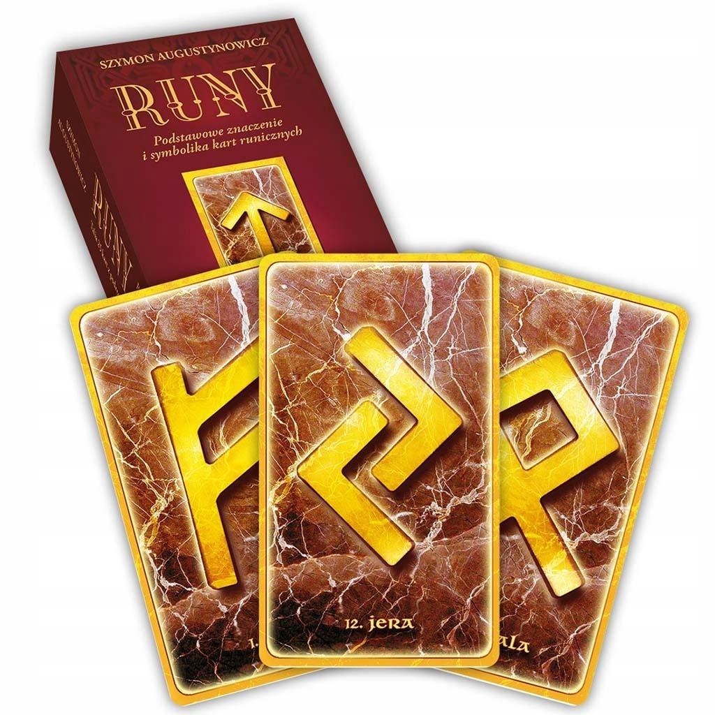Runy. 24 karty książka