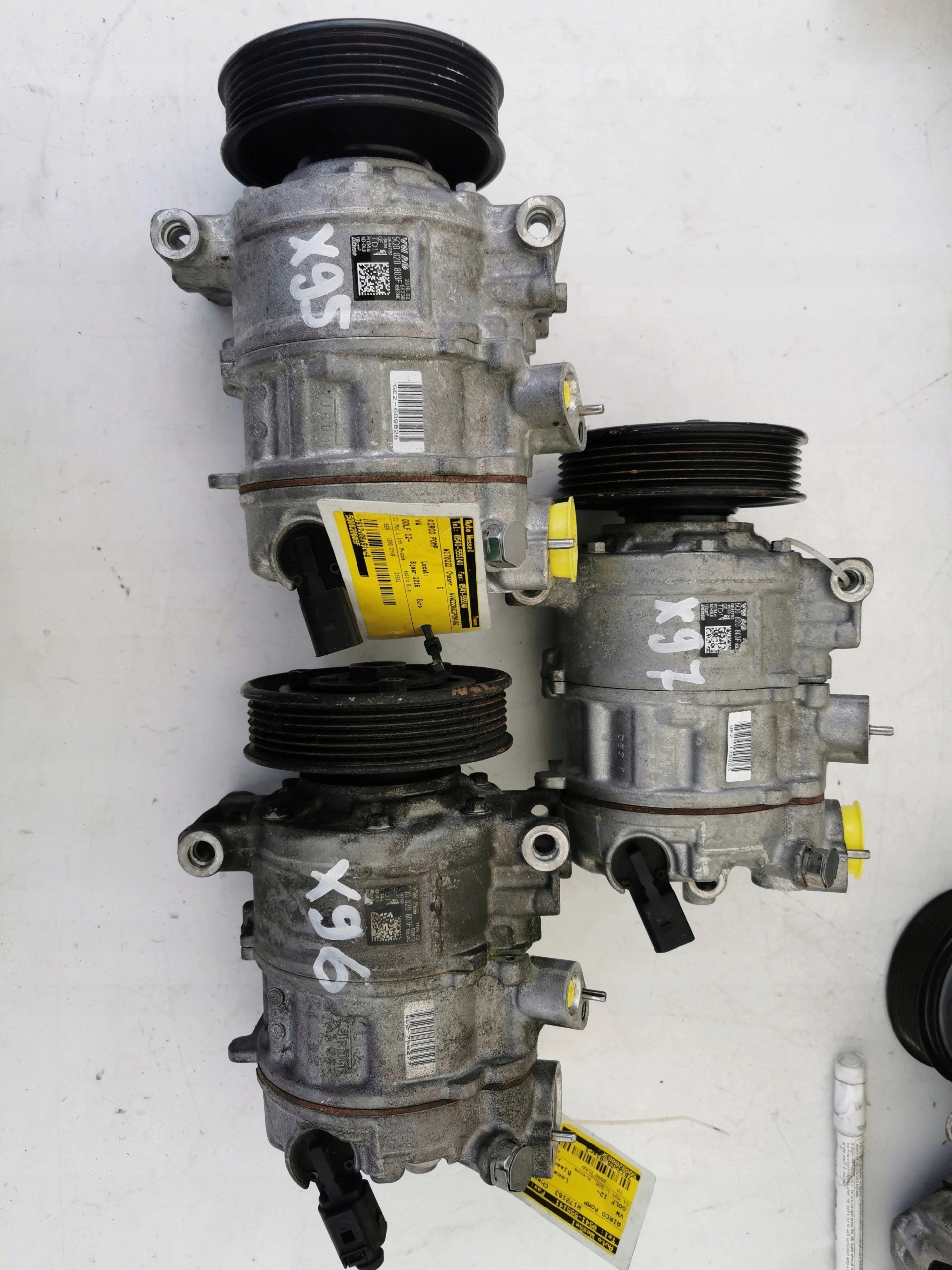 VW GOLF 1.2B 5Q0820803F GE447150-6034 compressor; KL