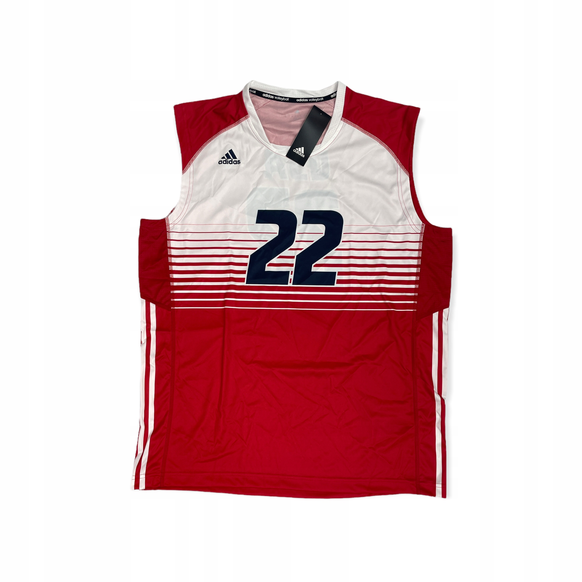 Koszulka czerwona Usa 22 Adidas Volleyball XL