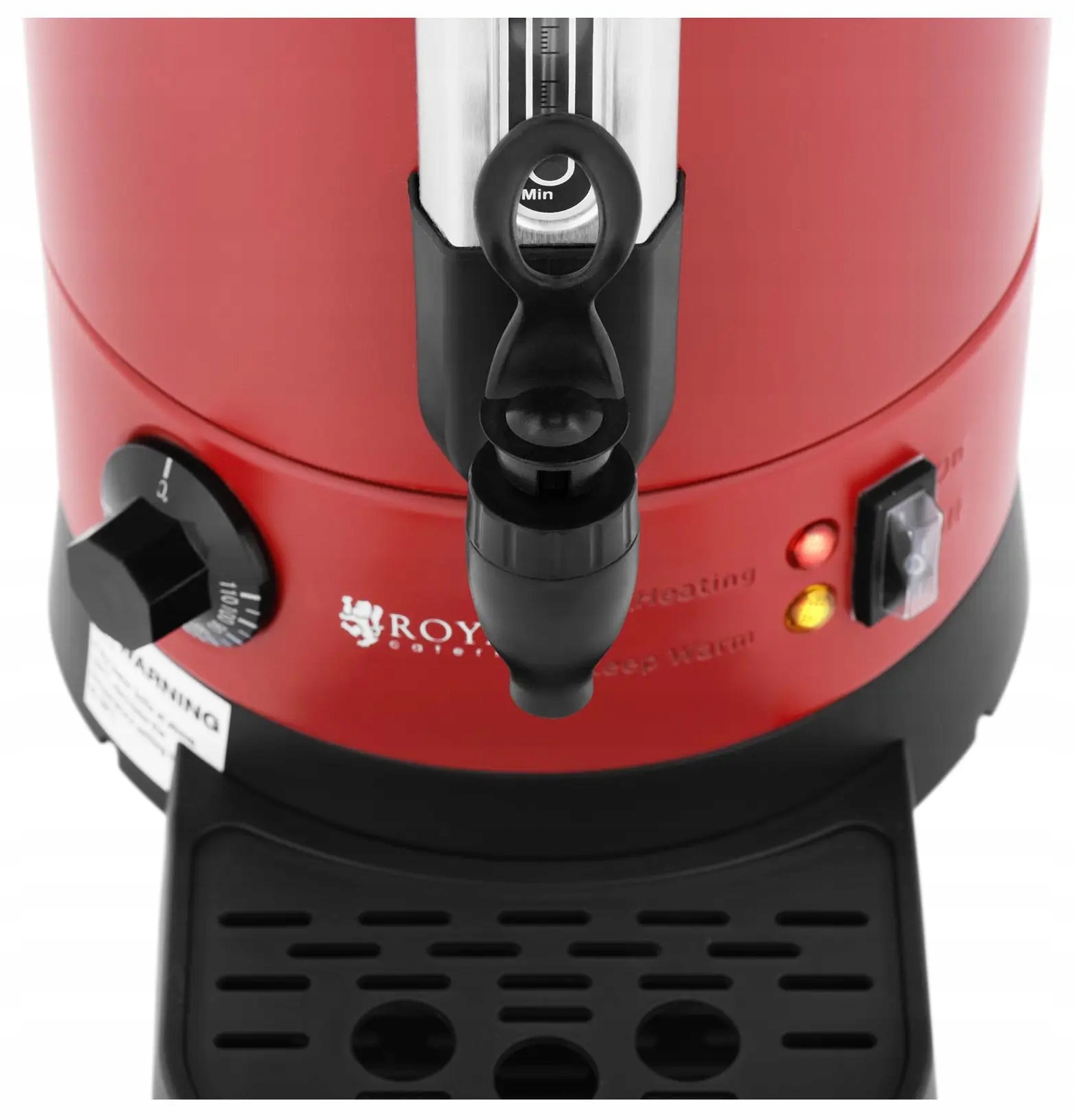 Warnik do wody 6,1 l 1500 W ociekacz Royal Catering RC-WBDWC6R 10012461