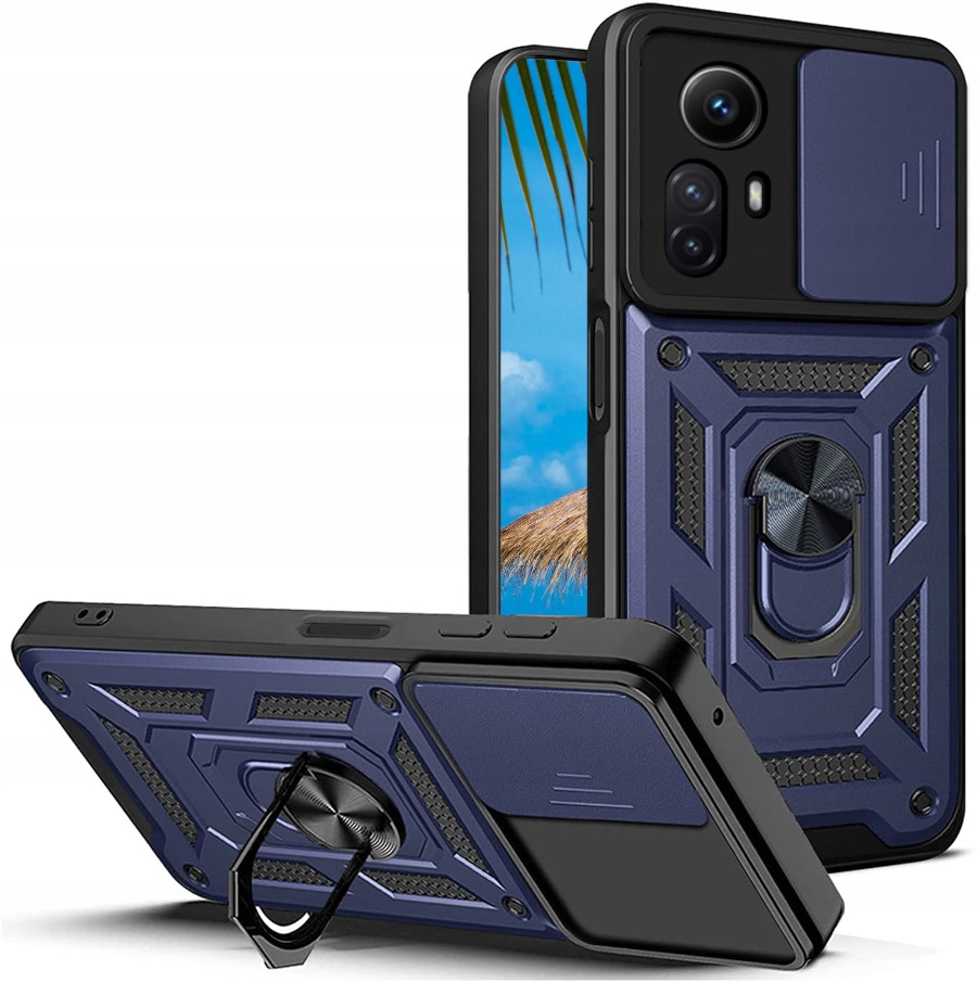 

Etui Pancerne Slide Ring Do Redmi Note 12S
