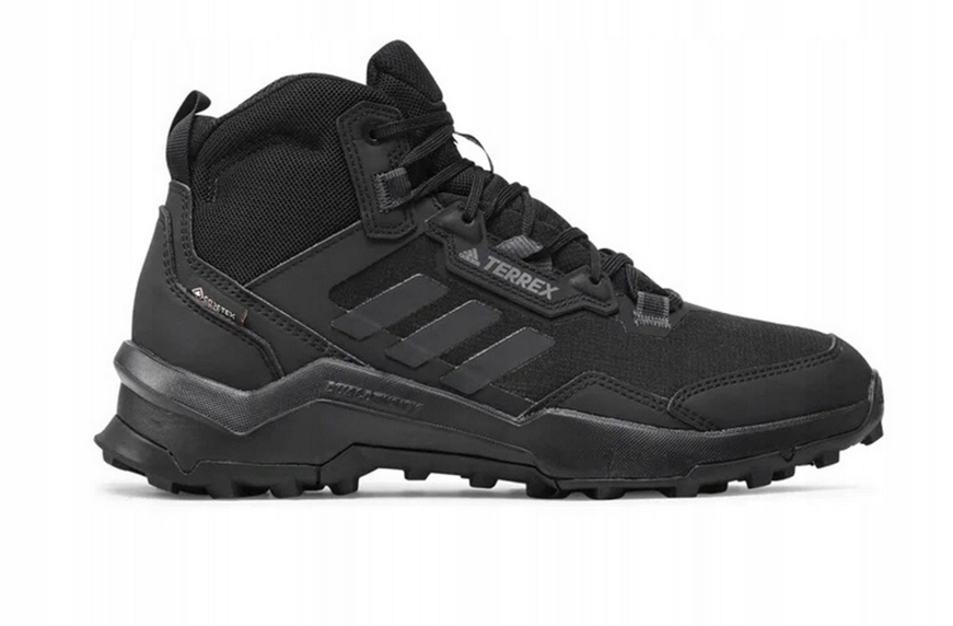 BUTY MĘSKIE ADIDAS TERREX TRREKINGOWE GORE TEX W GÓRY WYGODNE r. 42 Kolor czarny