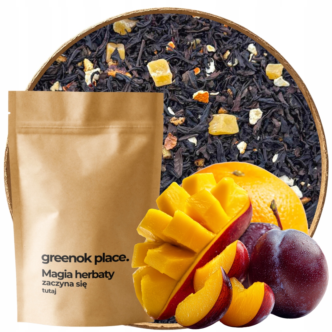 Čaj oolong Da Hong Pao Červené Slunce 500g čínský pomeranč mango