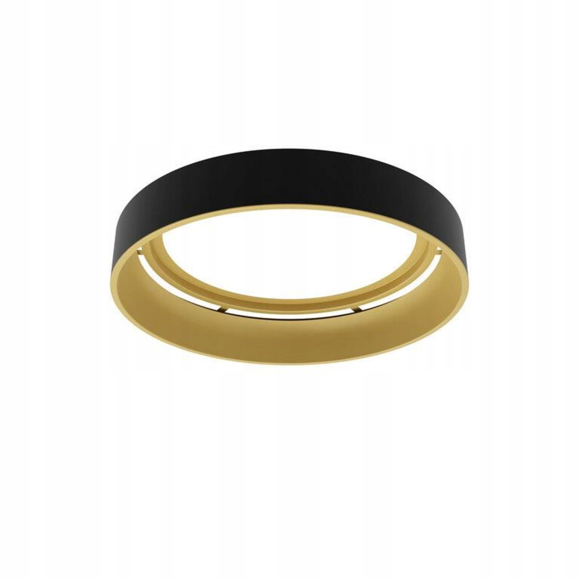 Ledvance rámček pre Sf Circular 500, čierny/zlatý, oceľ, Ø560 mm, 105 mm, C