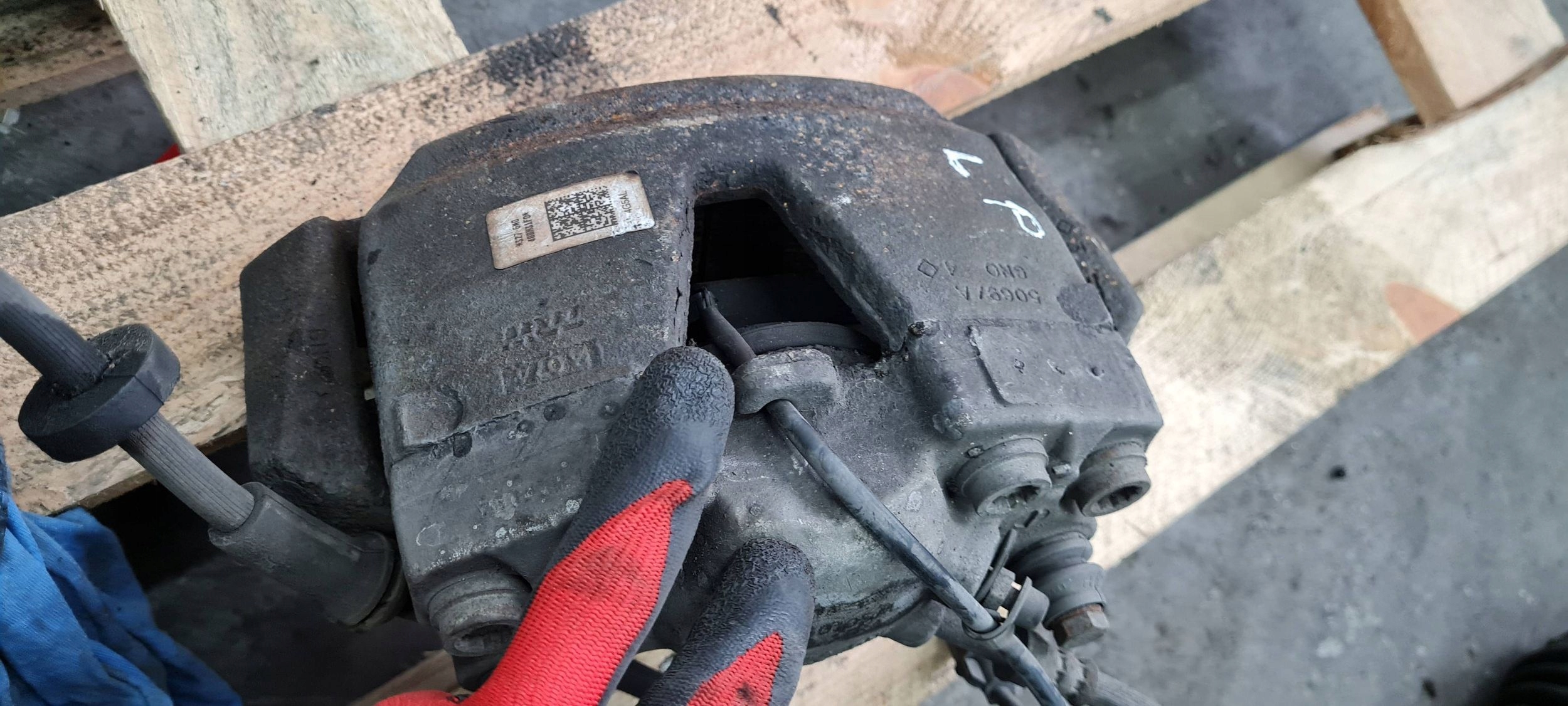 A7 4G caliper calipers front front 345MM 2X 4G0105AL 4G0106AL A6 C7 4G