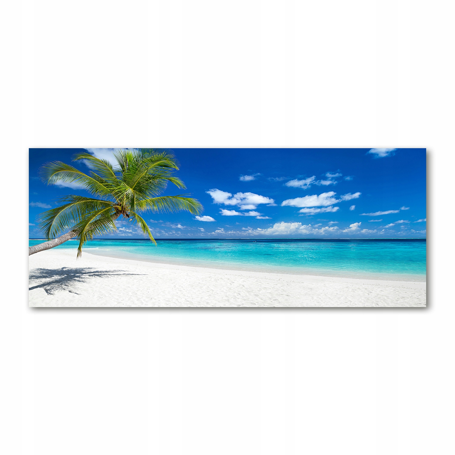 

Foto obraz szkło akryl Tropikalna plaża 125x50 cm