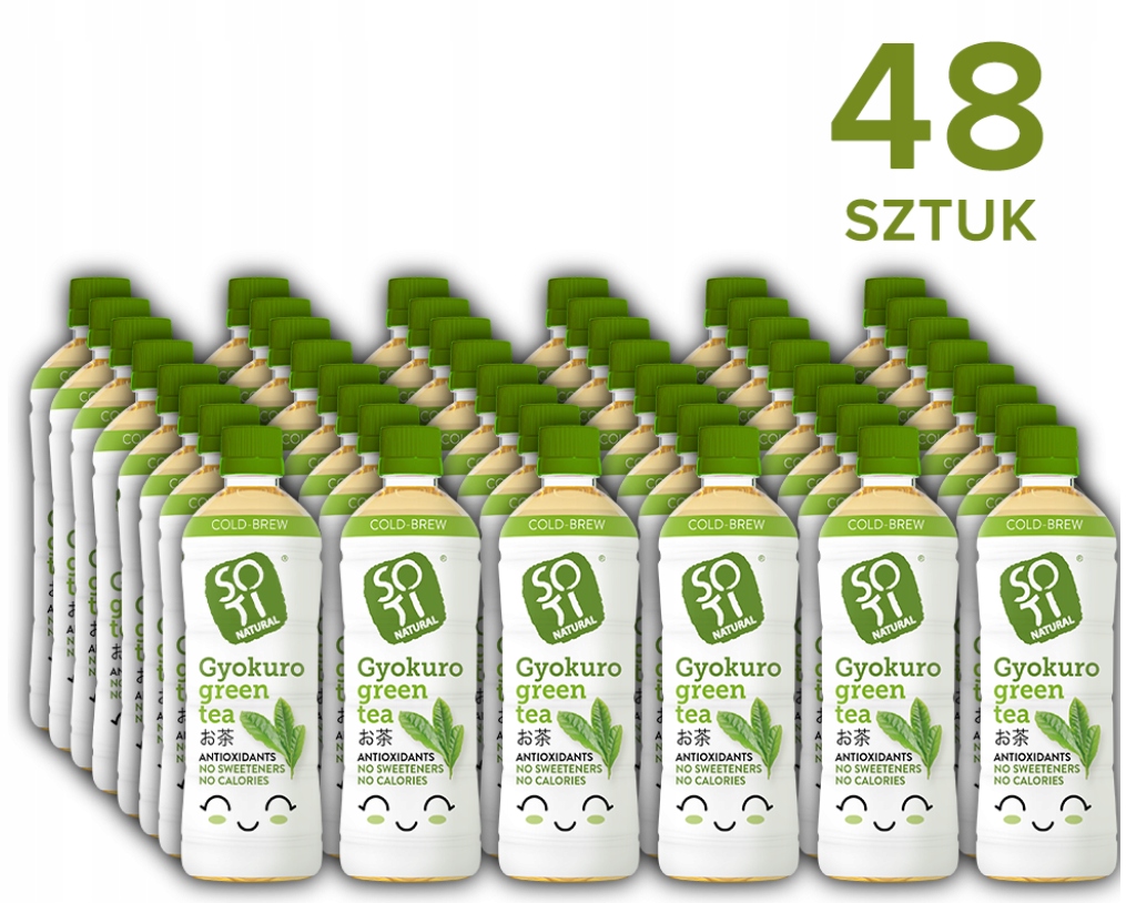 Levně Soti přírodní bio zelený čaj Gyokuro 500 ml