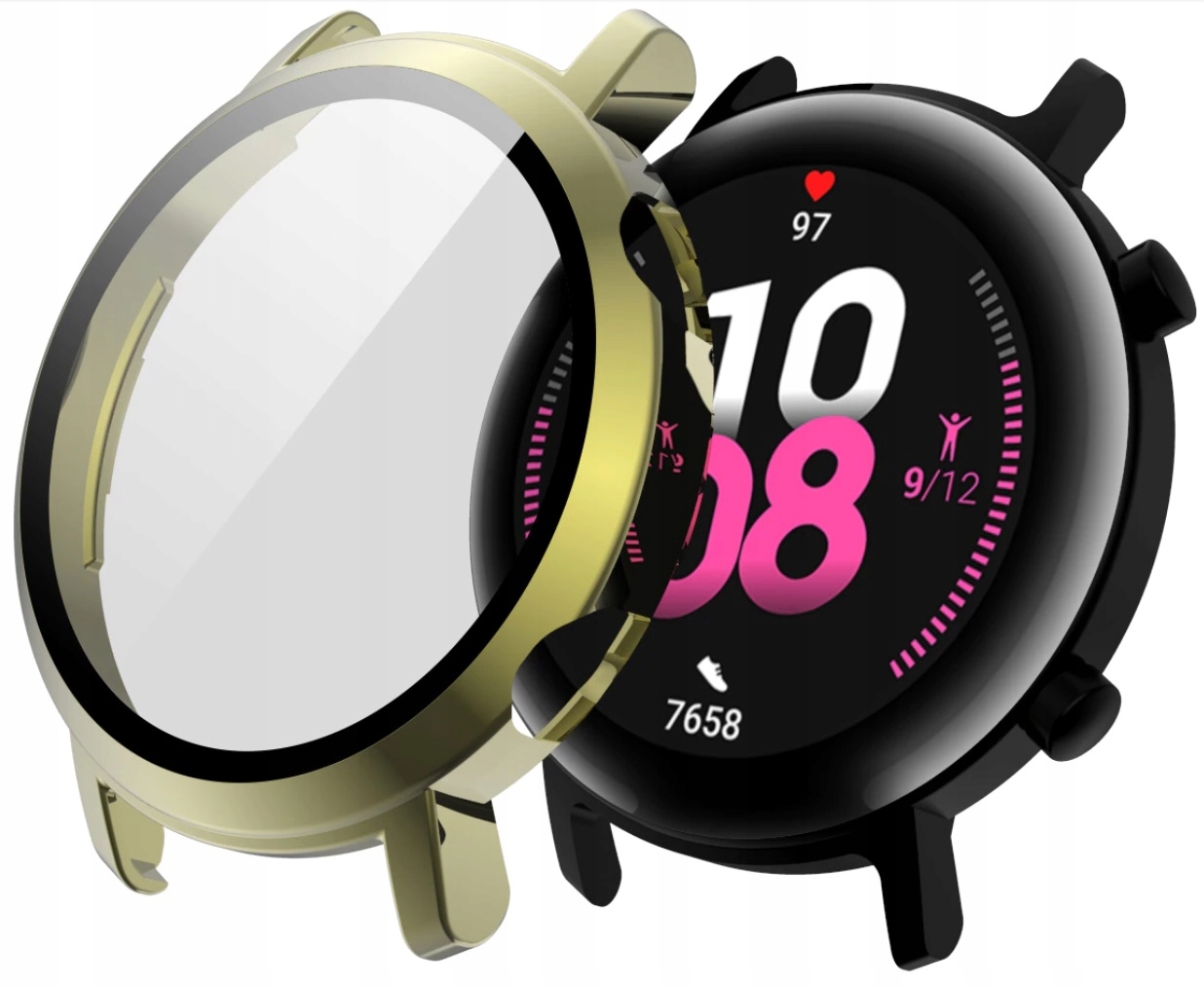 Etui + Szkło 2w1 / Huawei Watch GT 2 Elegant 42mm
