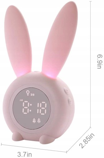 Cyfrowy budzik dla dzieci z lampką nocną Marka Inny