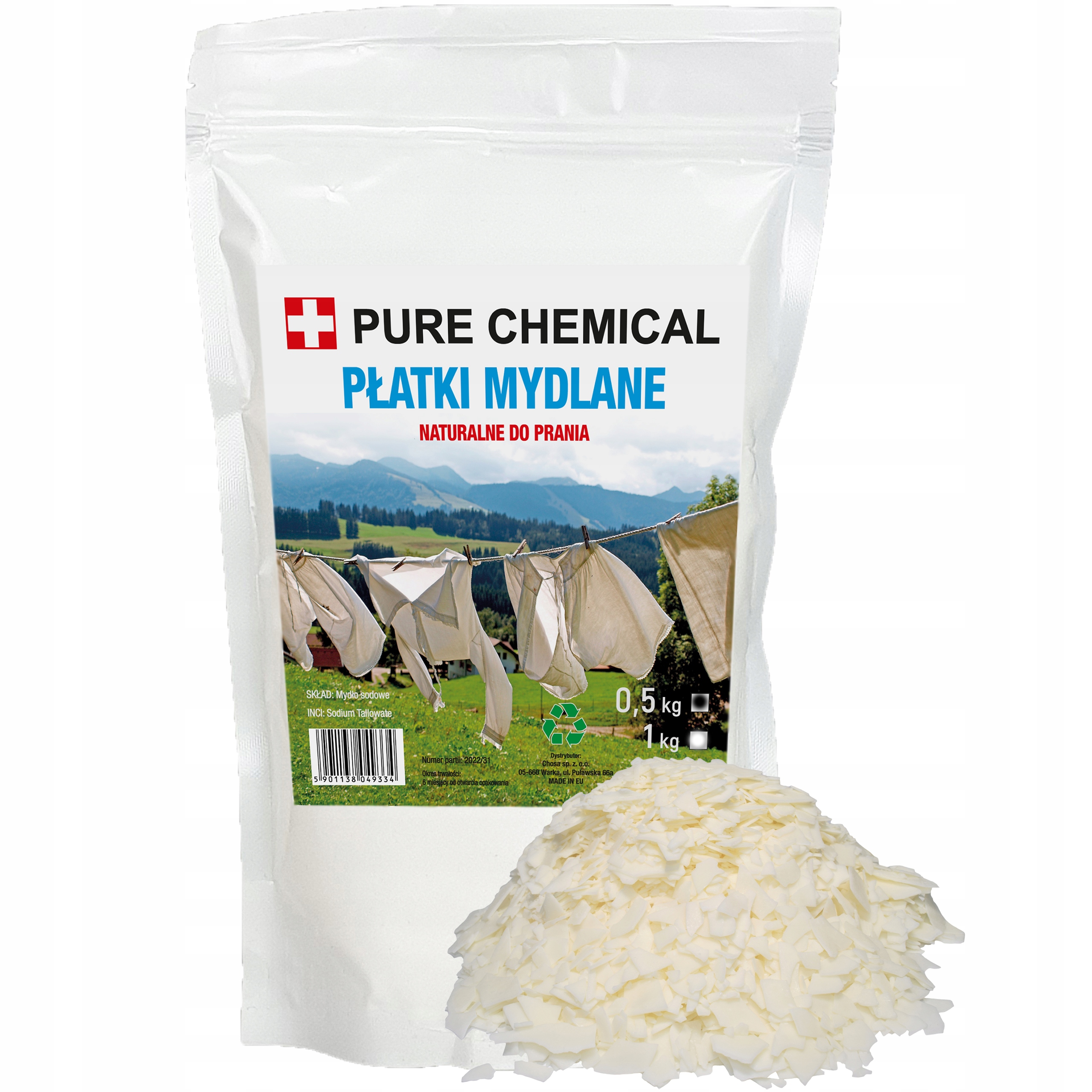 

Płatki Mydlane 0,5kg 500g